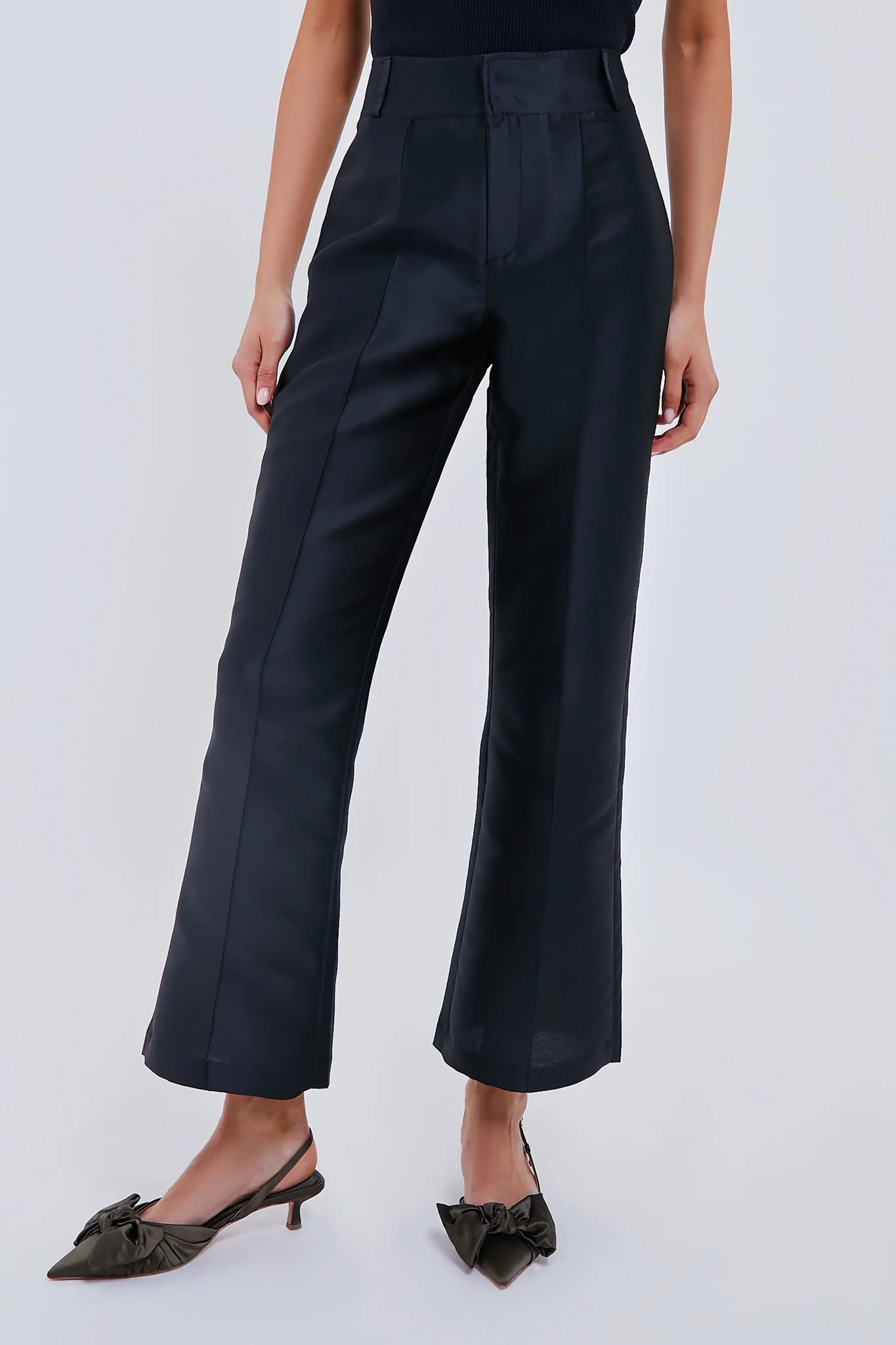 Black Yoshitomo Smart Pants | Tuckernuck (US)