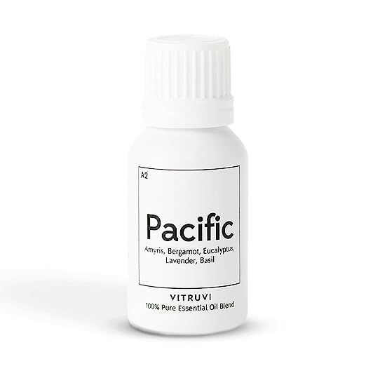 Vitruvi Pacific, Balanced Essential Oil Blend, 100% Pure Amyris, Bergamot, Eucalyptus, Lavender a... | Amazon (US)
