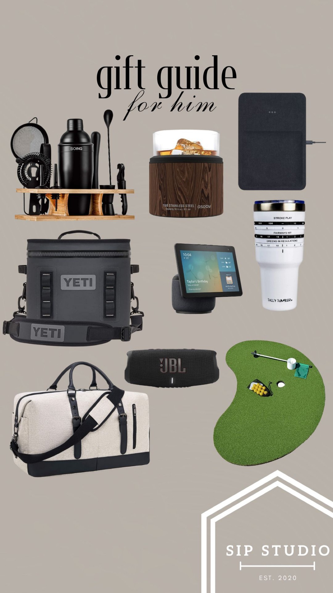 Gift guide for him 

#giftguide

#LTKmens #LTKSeasonal #LTKHoliday