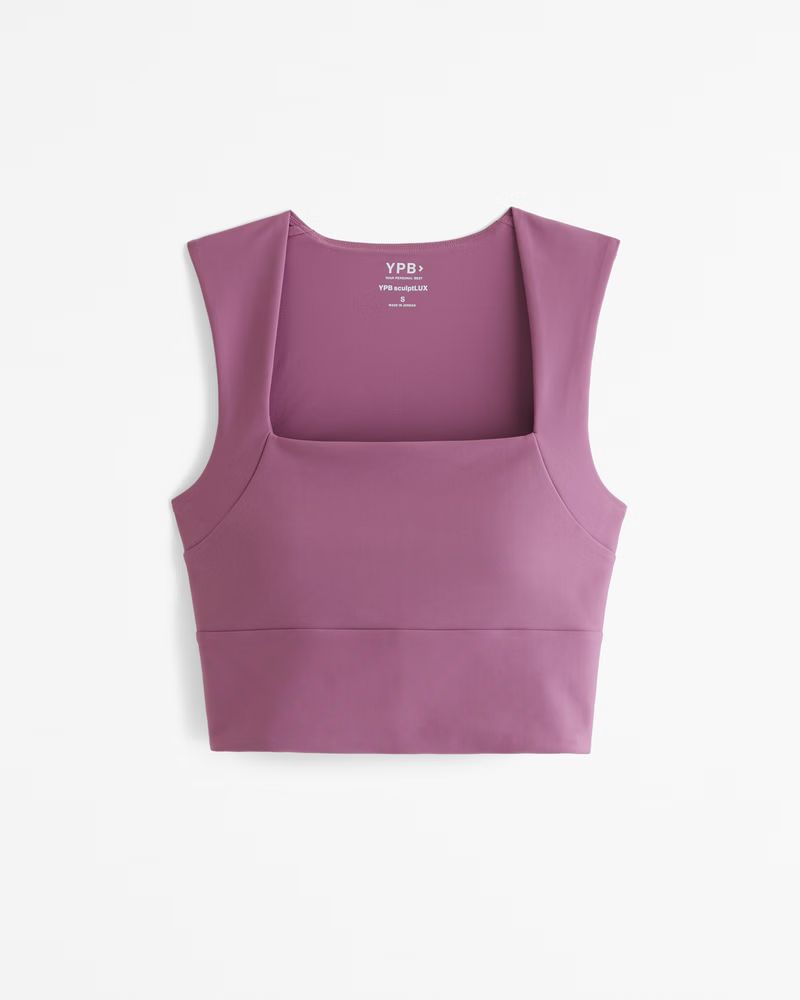 YPB sculptLUX Portrait Tank | Abercrombie & Fitch (US)