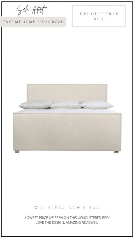 Best price I’ve seen on this upholstered bed!

Bed, primary bedroom, bedroom, furniture, upholstered bed, neutral bed 

#LTKhome #LTKsalealert