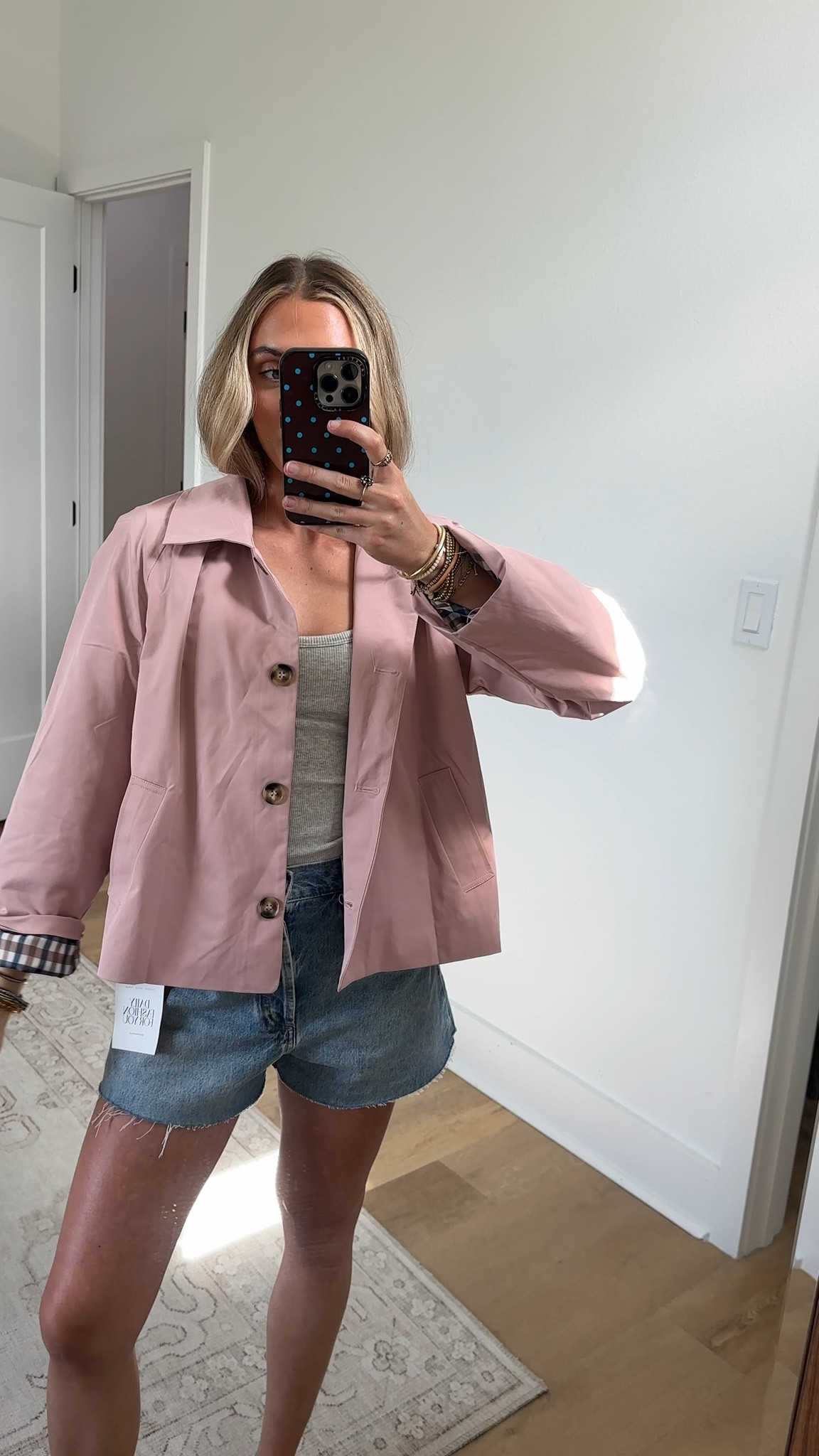 Amazon size small Tankaneo Womens Cropped Trench Coat Lightweight Single Breasted Jacket Fall Windbreaker Fashion Outerwear

#LTKootd #LTKSeasonal #LTKSaleAlert