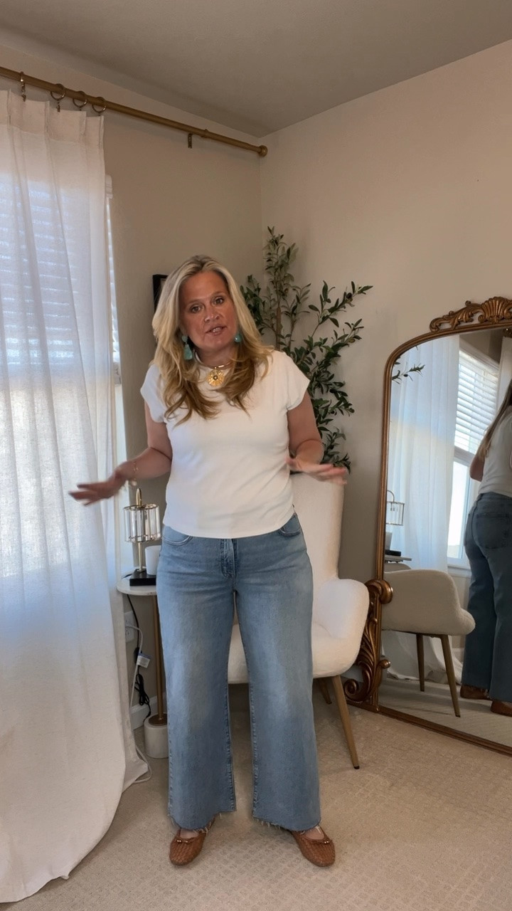 ✨Tap the bell, save and ❤️ for over 40 fashion, midlife style, midsize fashion and luxury looks for less. 

Top 5 favorite part of jeans...

Wearing 31 (size down if in between sizes.) 

👑"Helping you look good, feel good!" - Lindsey Denver

#LTKMidsize #LTKOver40 #LTKPlusSize