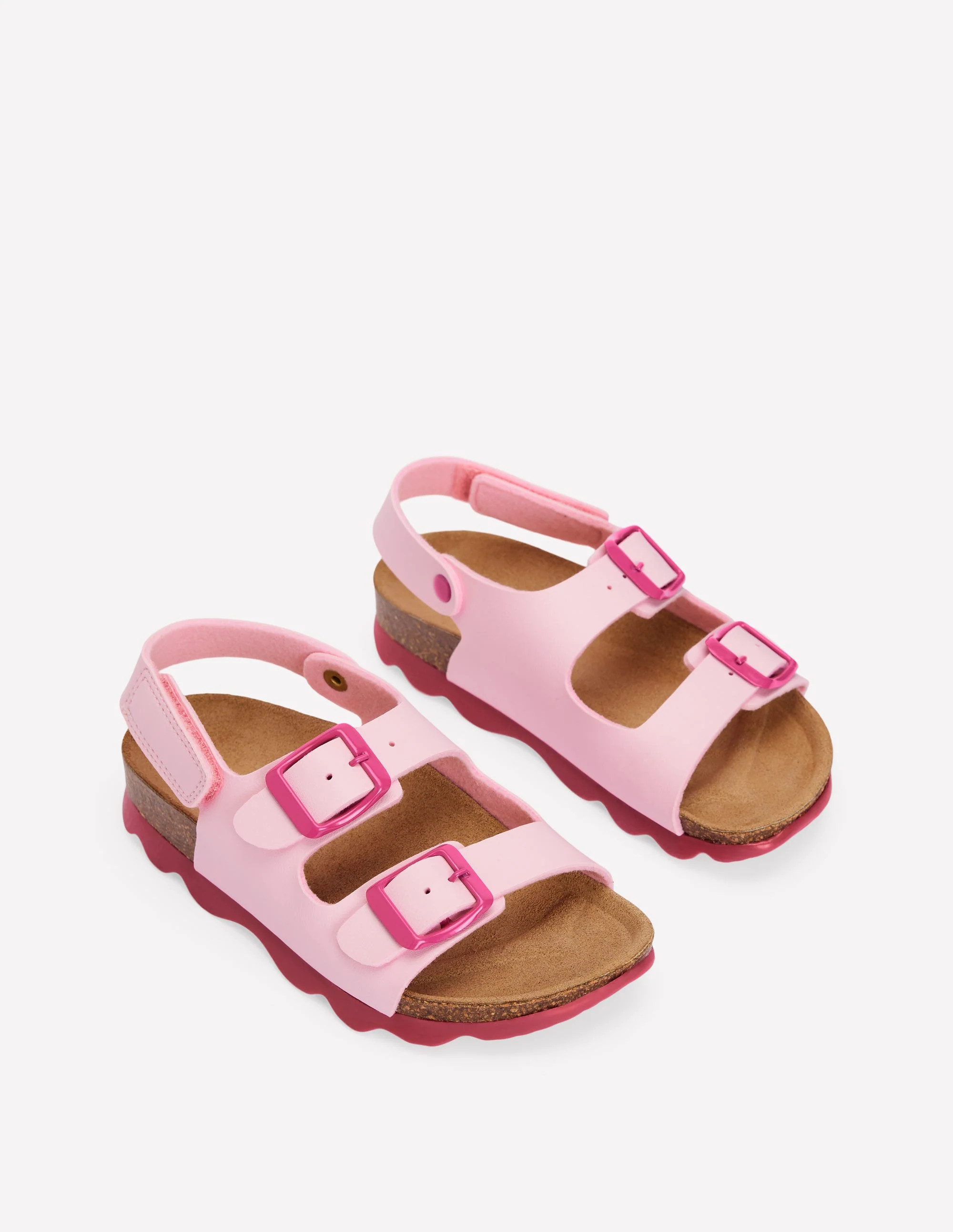 Colourblock Sandals-Pink | Boden (US)