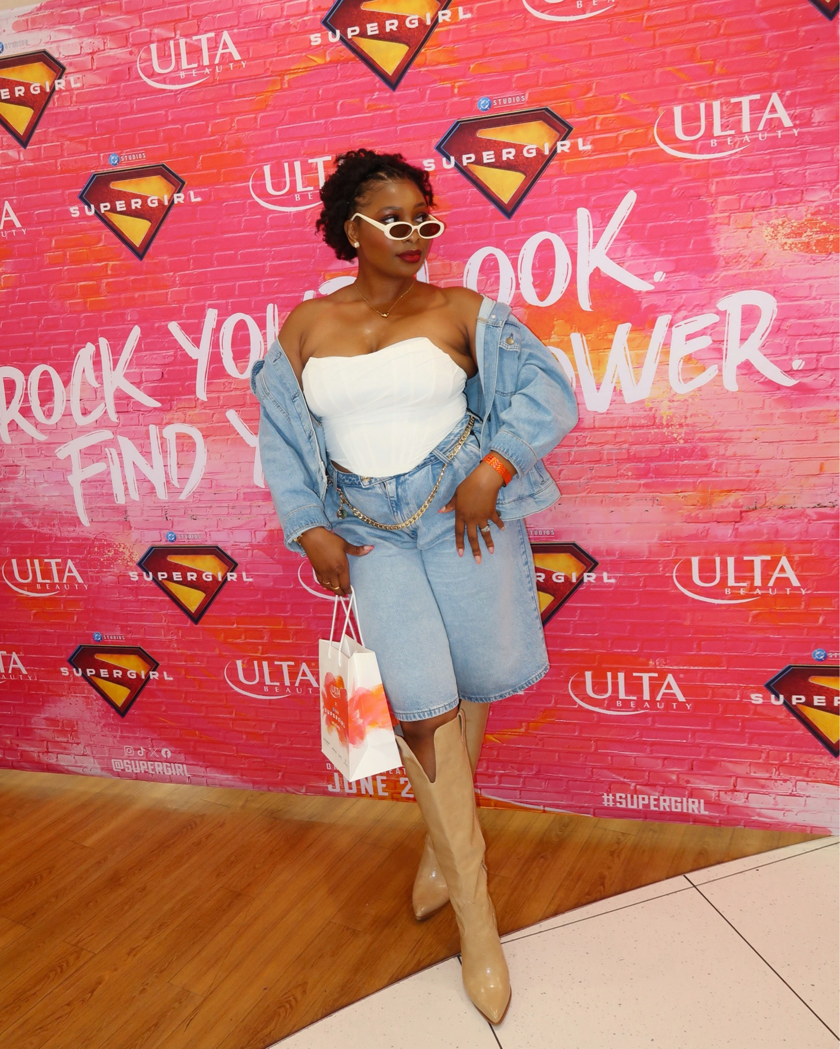 Just a super mama x2 finding her pink… again. 🩷✨
Thank you for a night out @ultabeauty x @joico.haircare 🫶🏽

I had no idea what to wear, but this look turned out perfectly. 👏🏽

Outfit: 
Jacket: @jcpenney + boots 
Jorts: @jcpenney 
Glasses: @amazon

Immediately fell in love with this scent! Yummm 😋

Big mama, two kidz 😌😆

Have you tried this brand before?

Gorgeous gorgeous girls love to smell good 🤏🏽🤏🏽

📸📸

Been loving this layering combo lately!

If you made it to this post, comment with a pink heart 🩷

Nights where you can just be a girl >>>

#LTKootd #LTKmomlife #LTKBeauty