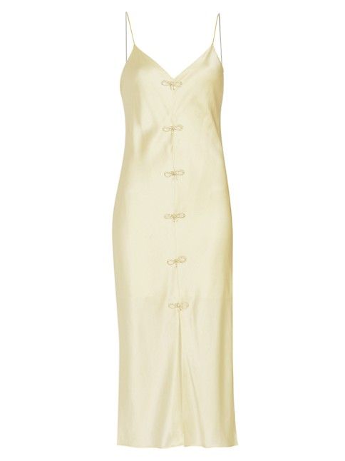 Cerula Crystal-Embellished Silk Dress | Saks Fifth Avenue