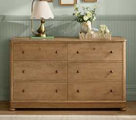 Chris Loves Julia Lakehouse 6-Drawer Dresser (56w x 20d") | Pottery Barn Kids