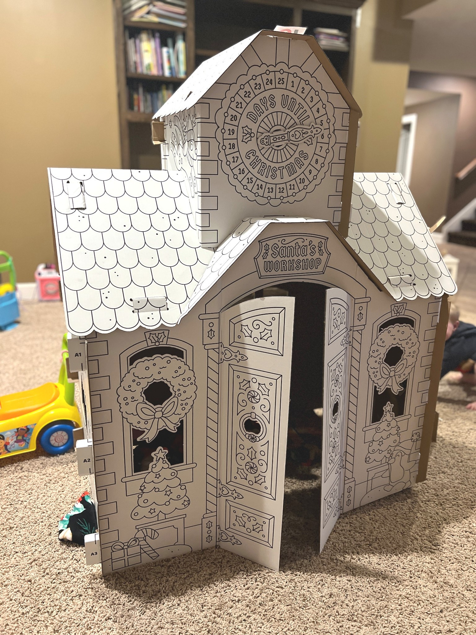 These cardboard coloring houses from Target are a must! My kids go all out decorating them every year — and they’re 10% off this week! 🖍️🏠

#LTKHoliday #LTKmomlife #LTKGiftGuide