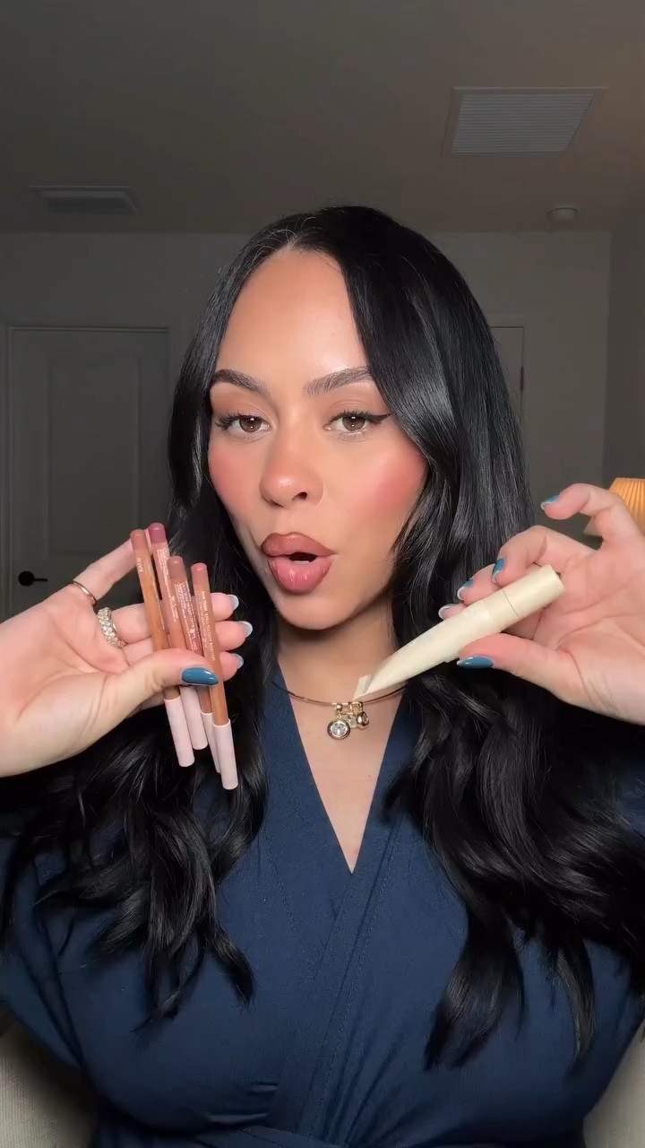 these cool toned lip liners need to be studied 🫦 @kyliecosmetics