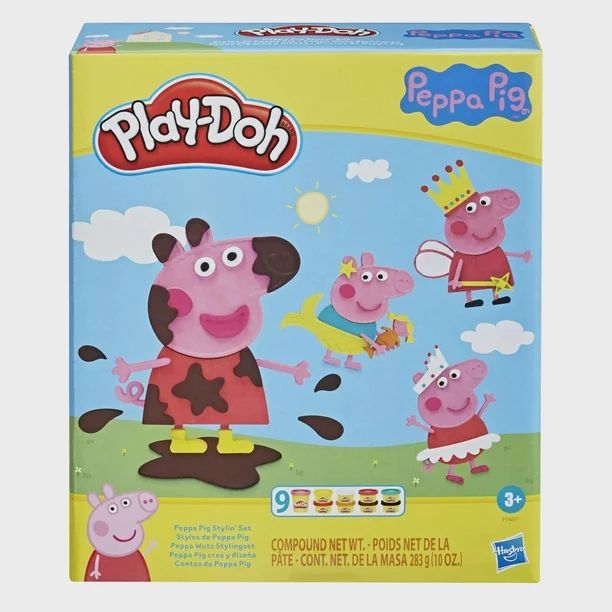 Play-Doh Peppa Pig Stylin' Set - Multicolor | Walmart (US)
