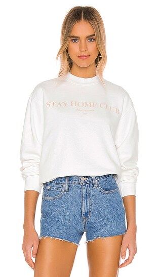 Stay Home Club Sweatshirt | Revolve Clothing (Global)
