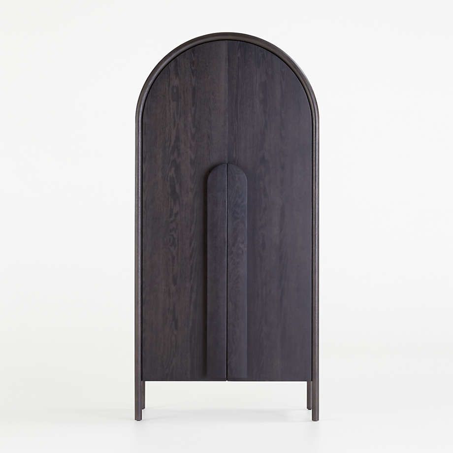 Annie Charcoal Storage Cabinet by Leanne Ford + Reviews | Crate & Barrel | Crate & Barrel