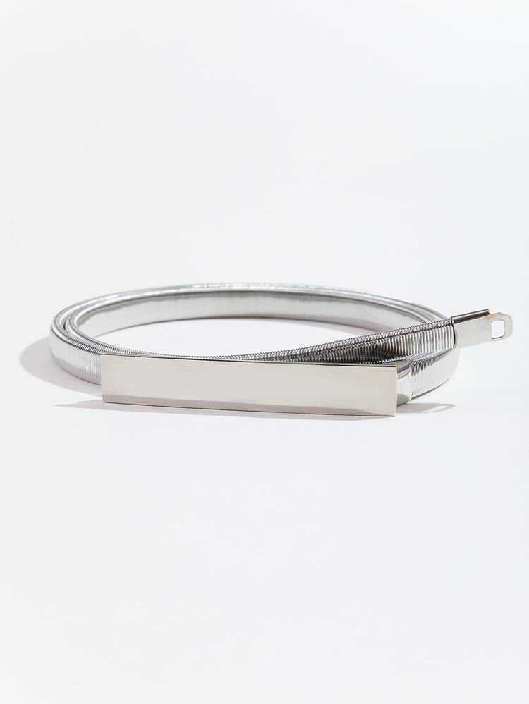 Minimalist Elastic Metal Waist Chain, Fashionable Casual Everyday Wear | SHEIN
