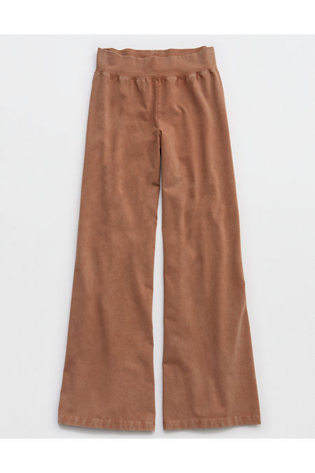 OFFLINE By Aerie OG Cotton Super Wide Leg Pant Women's Horizon S | Aerie