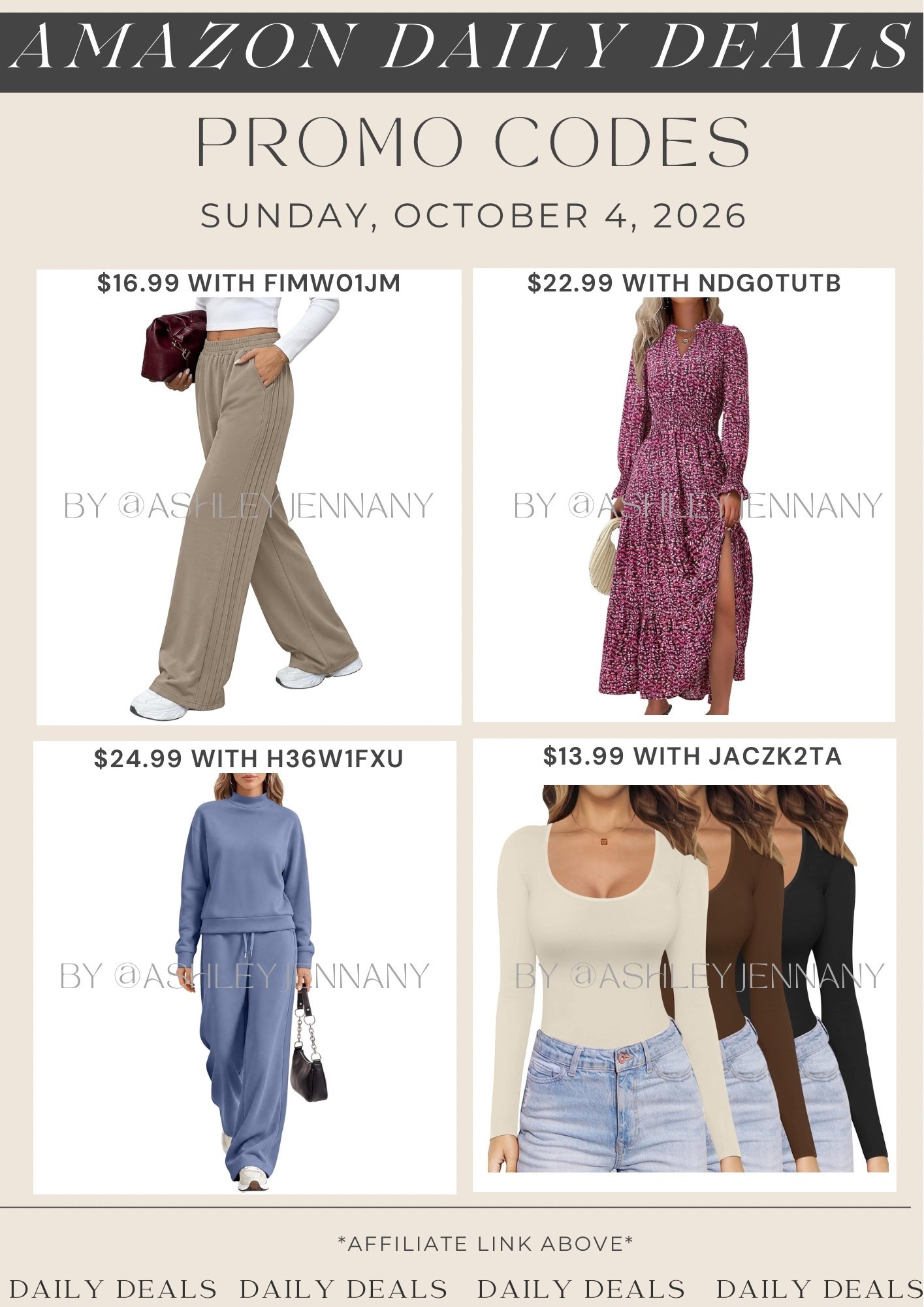 Amazon deals

#LTKMidsize #LTKSaleAlert #LTKSeasonal