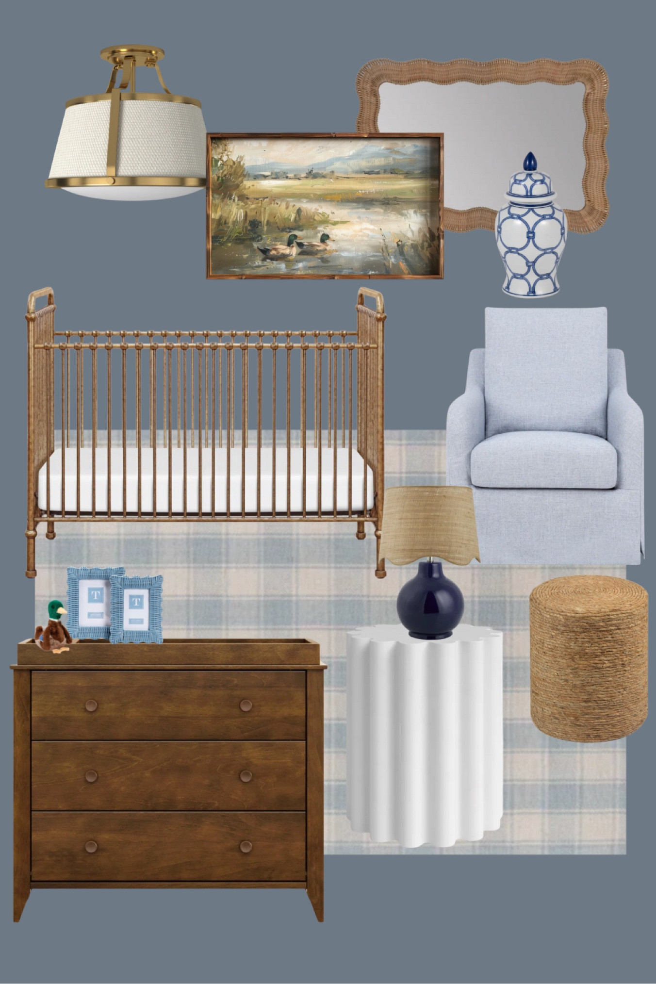 Nursery inspiration, nursery decor, boys nursery, gingham nursery, blue and white nursery, duck themed nursery 

#LTKBaby #LTKHome #LTKBump