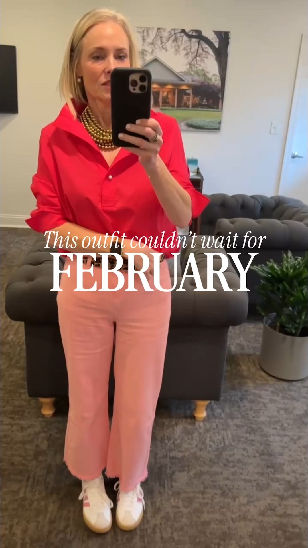 I didn’t wait for February 💕 and you shouldn’t either! Because when an outfit makes you feel this good, it deserves to be worn now.



#LTKOver40 #LTKootd #LTKFindsUnder50