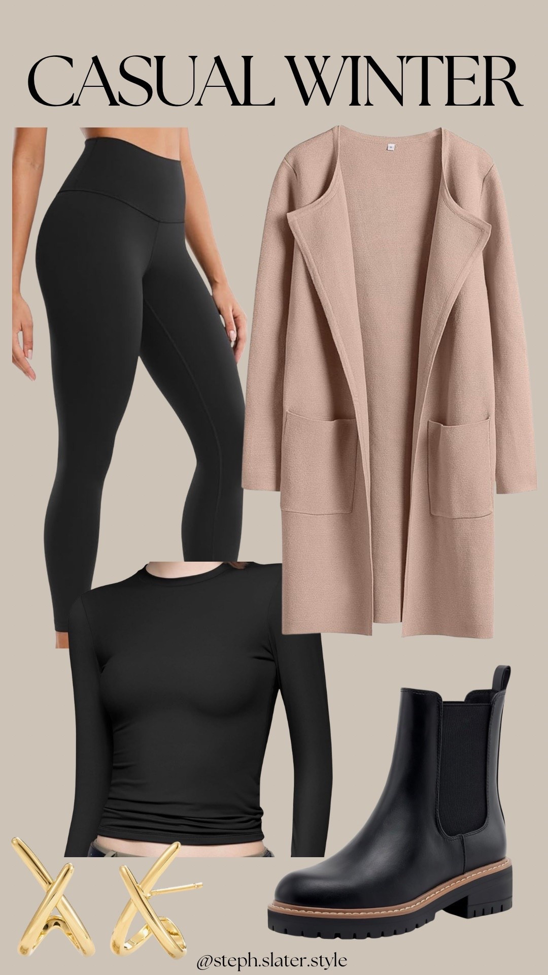 Cozy winter outfit perfect for lounging or running errands. 

#LTKootd #LTKOver40 #LTKSeasonal