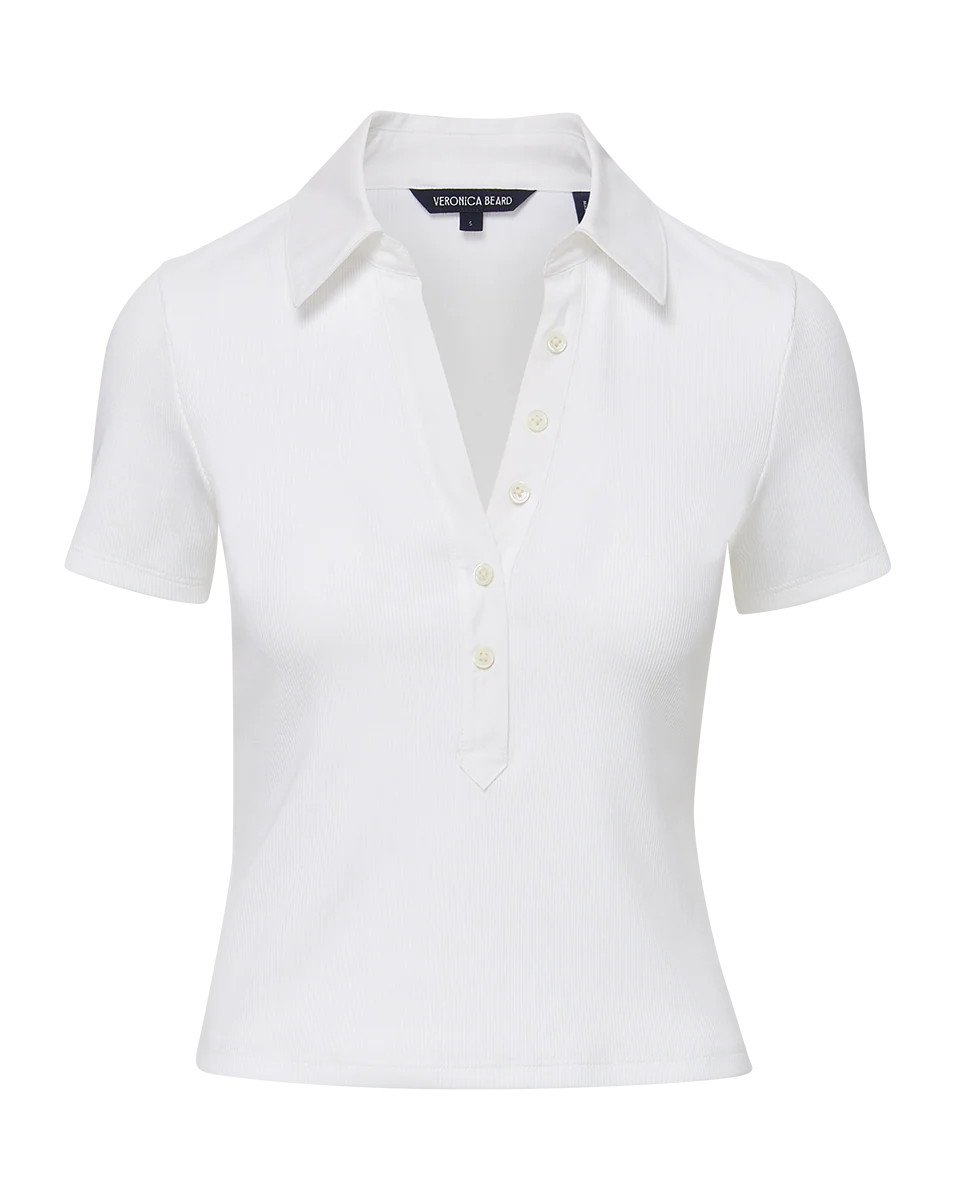 Kearney Button-Down Tee | Veronica Beard