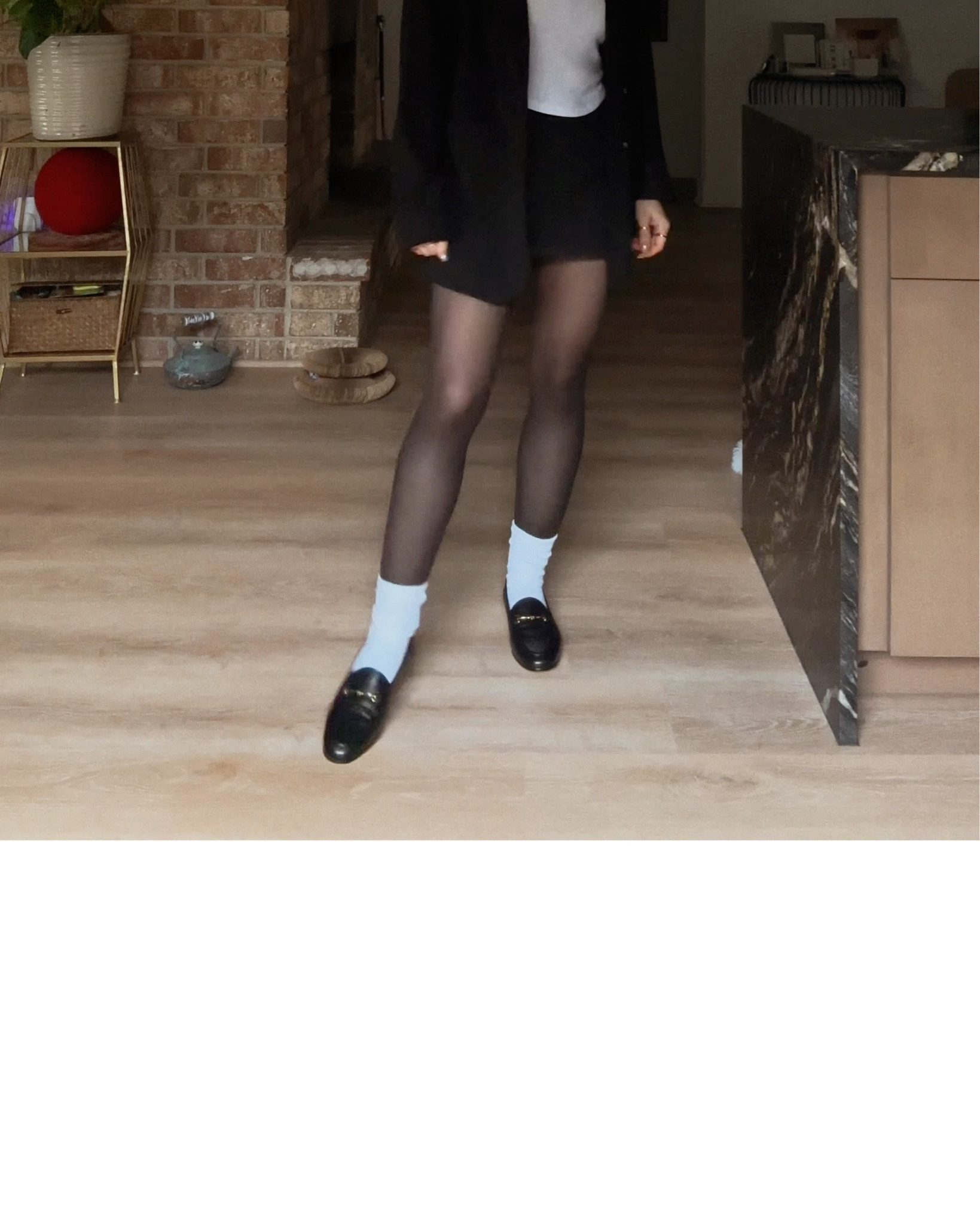 Loafers run big. I sized down one whole size. (Normally I’m an 8.5 but I sized down to a 7.5 wide bc I hate when my baby toes cause the weird imprint in shoes) 

#LTKStyleTip #LTKPetite #LTKSaleAlert