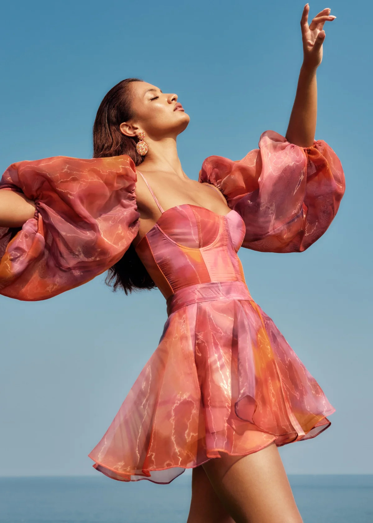 KOKOS SHORTS - DANDI PRINT | ANDREA IYAMAH