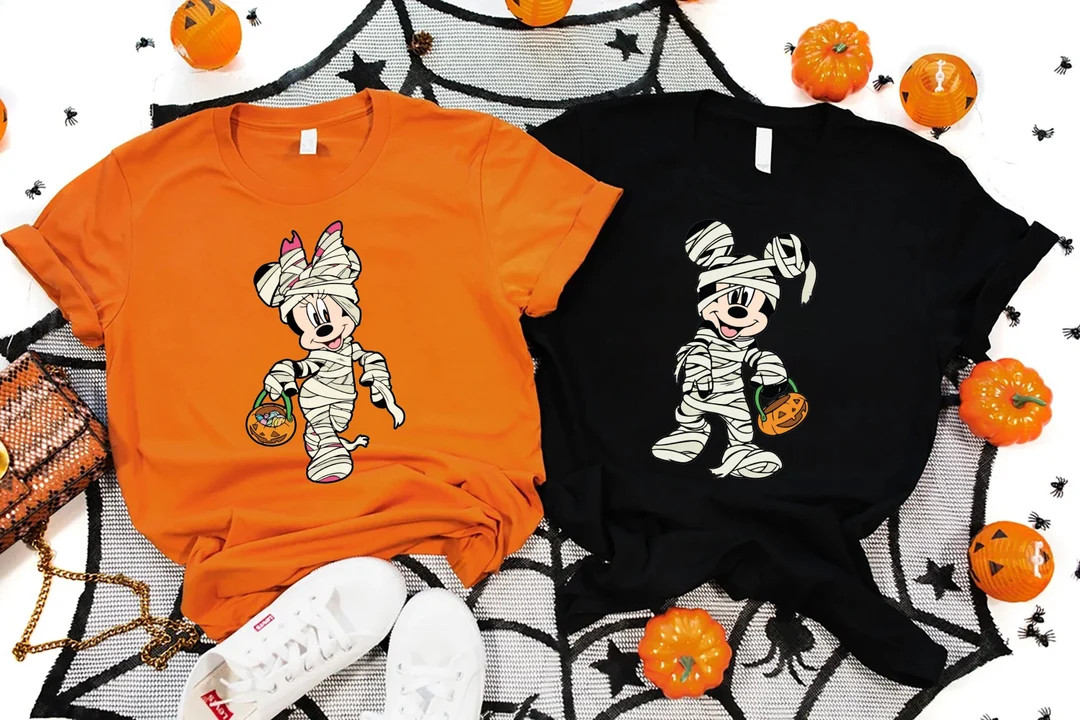 Mummy Mickey Halloween Shirt, Spooky Season Shirt - Etsy | Etsy (US)