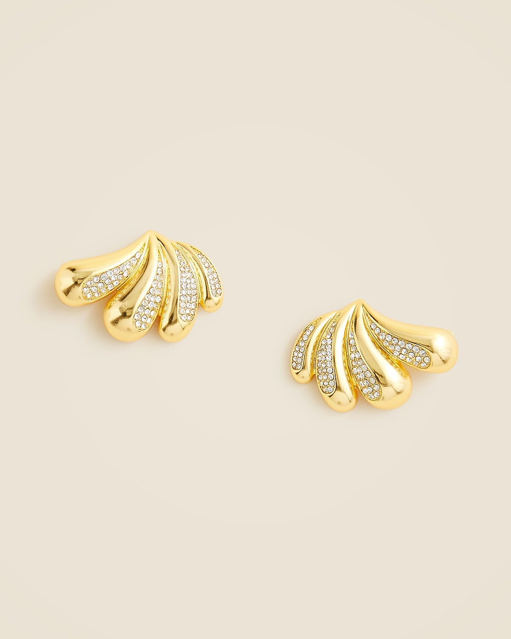 KHIRY X J.Crew talon coalition earrings with pavé crystal | J. Crew US