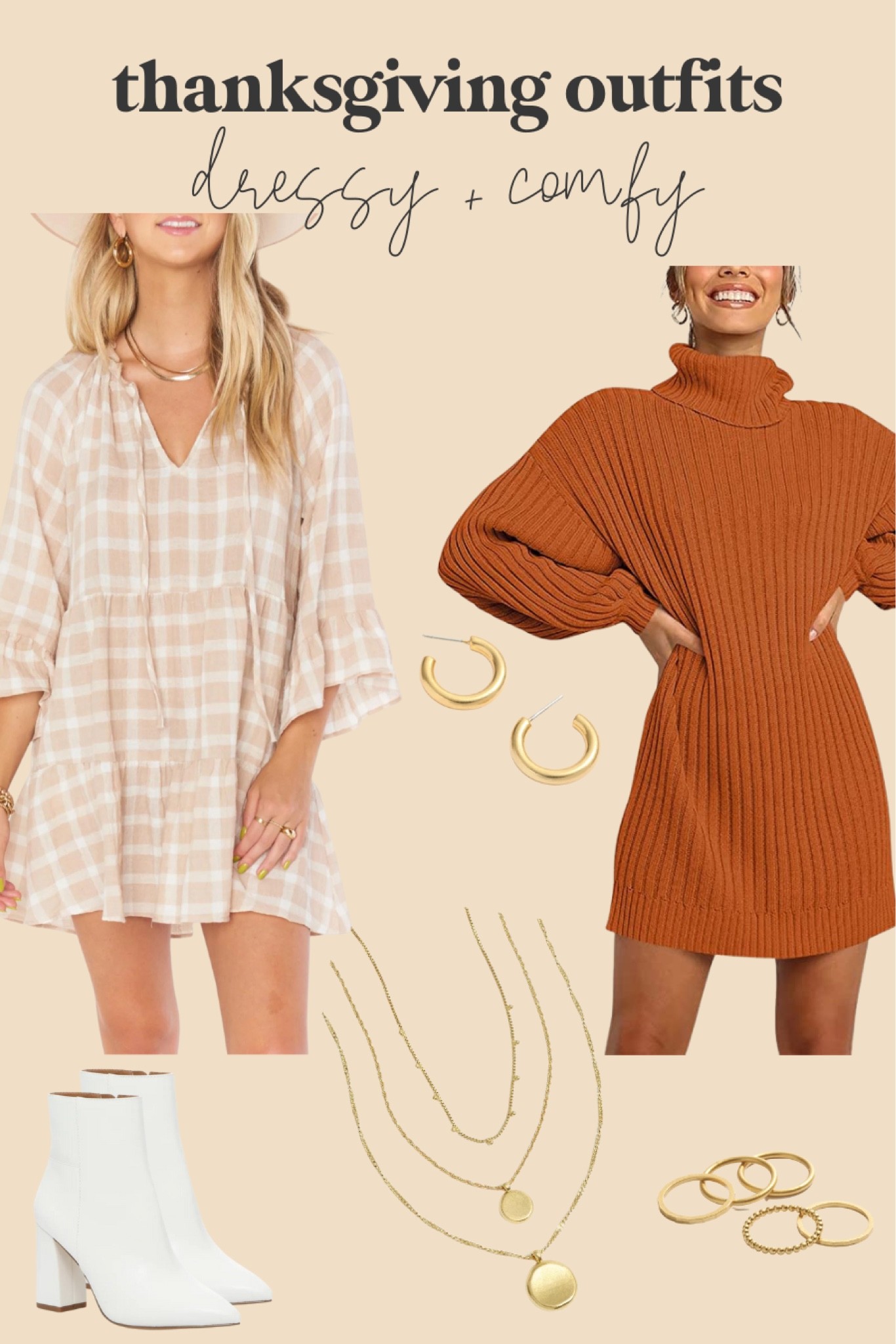 Dressy but comfy thanksgiving outfit / dressy thanksgiving / fall dresses 

#LTKunder100 #LTKHoliday #LTKSeasonal