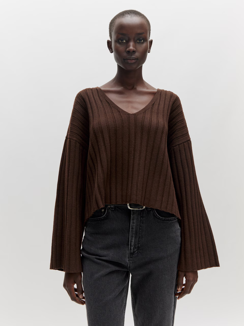 EDITED Pullover 'Thamara' (GRS) in Braun | ABOUT YOU | ABOUT YOU (DE)
