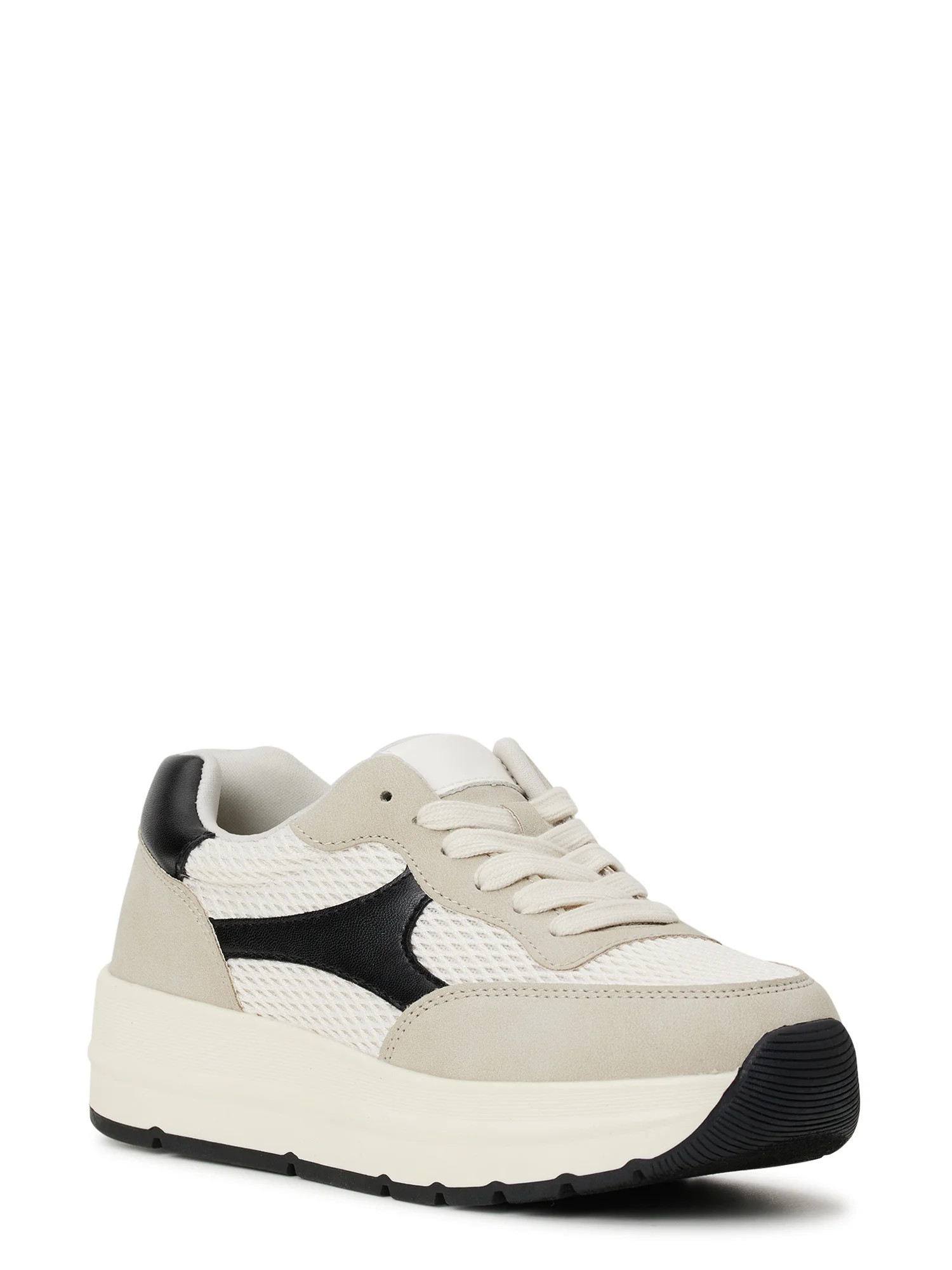 Time and Tru Women's Retro Platform Sneakers, Sizes 7-12 | Walmart (US)