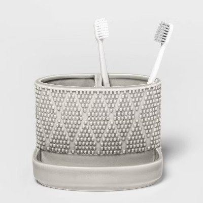 Canby Ceramic Organizer Gray - Threshold™ | Target