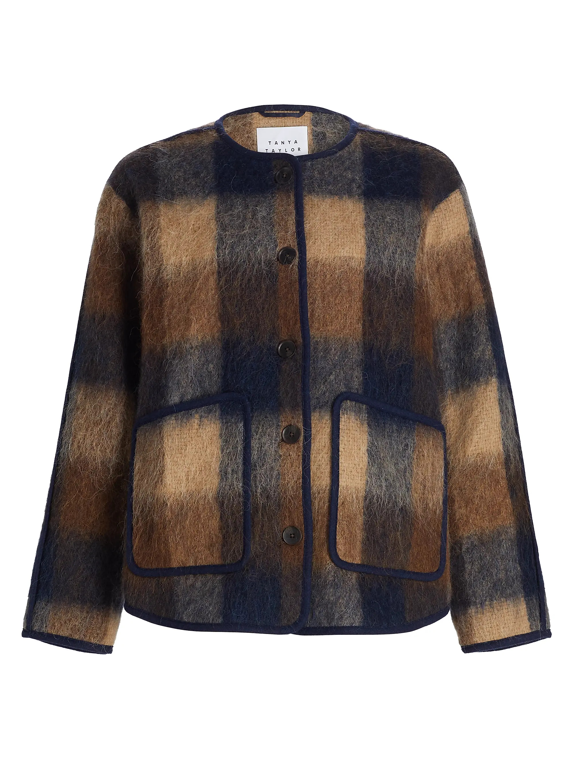 Tanya Taylor Janet Plaid Jacket | Saks Fifth Avenue | Saks Fifth Avenue