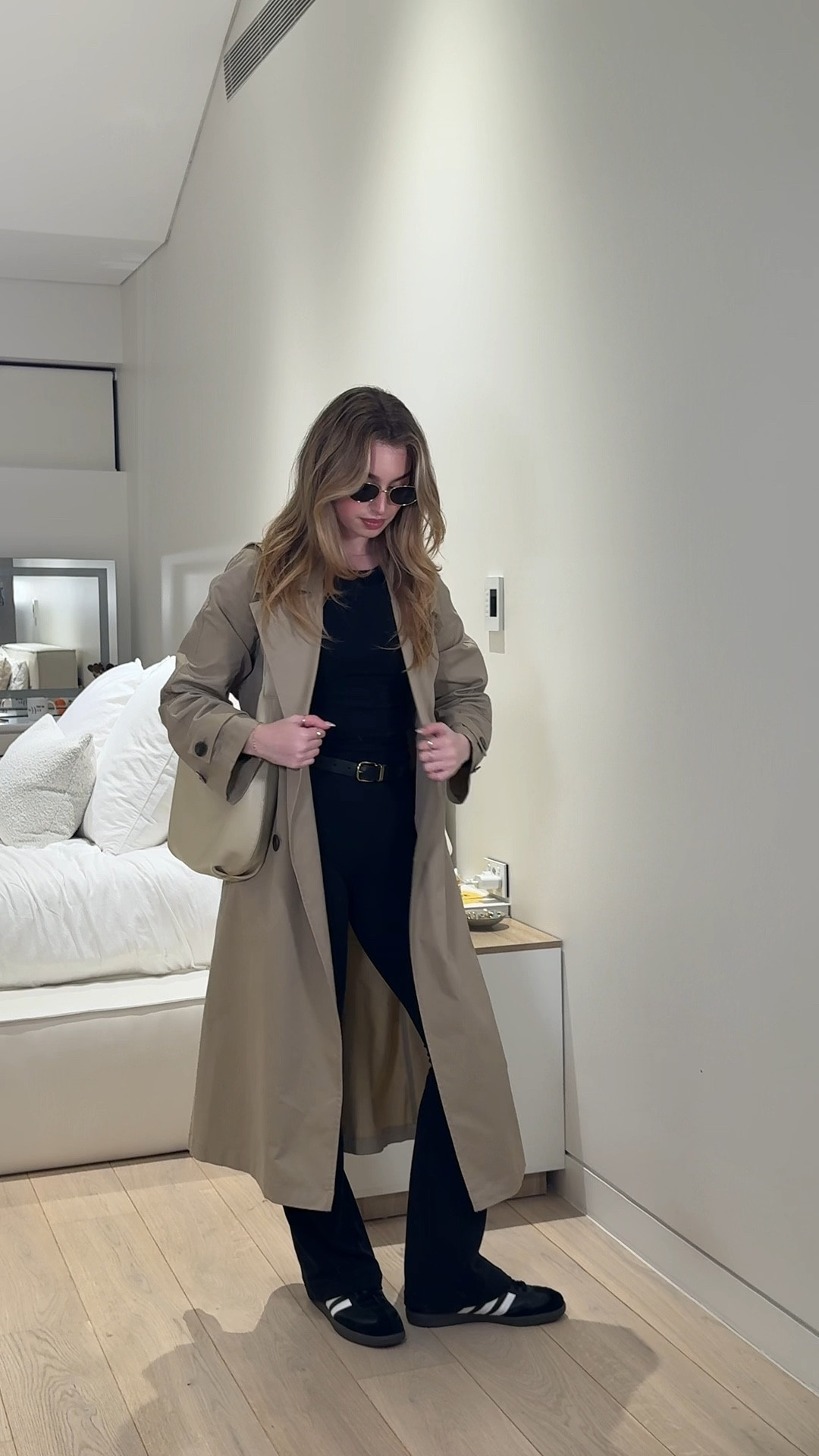 Styling the lulu lemon flare leggings for everyday wear🤍

Top is old cotton on and trench coat is Zara - ive linked similar alternatives for you guys to recreate this look🫶🏼

I have the leggings in both a 6 and an 8 - my true size is a 6 but wearing an 8 in this video as it’s slightly bigger and more comfortable when not working out!

🏷️ styling flare leggings, flare leggings outfits, trench coat outfits, winter outfit ideas

#LTKwinter #LTKaustralia #LTKstyletip