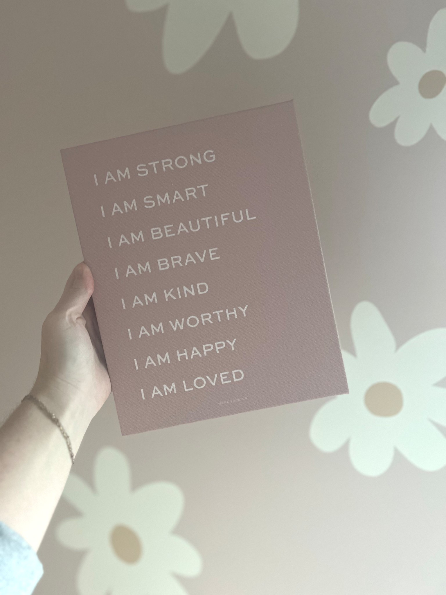 How cute is this affirmation canvas?! A perfect color match too! 

#LTKKids #LTKmomlife #LTKCyberWeek