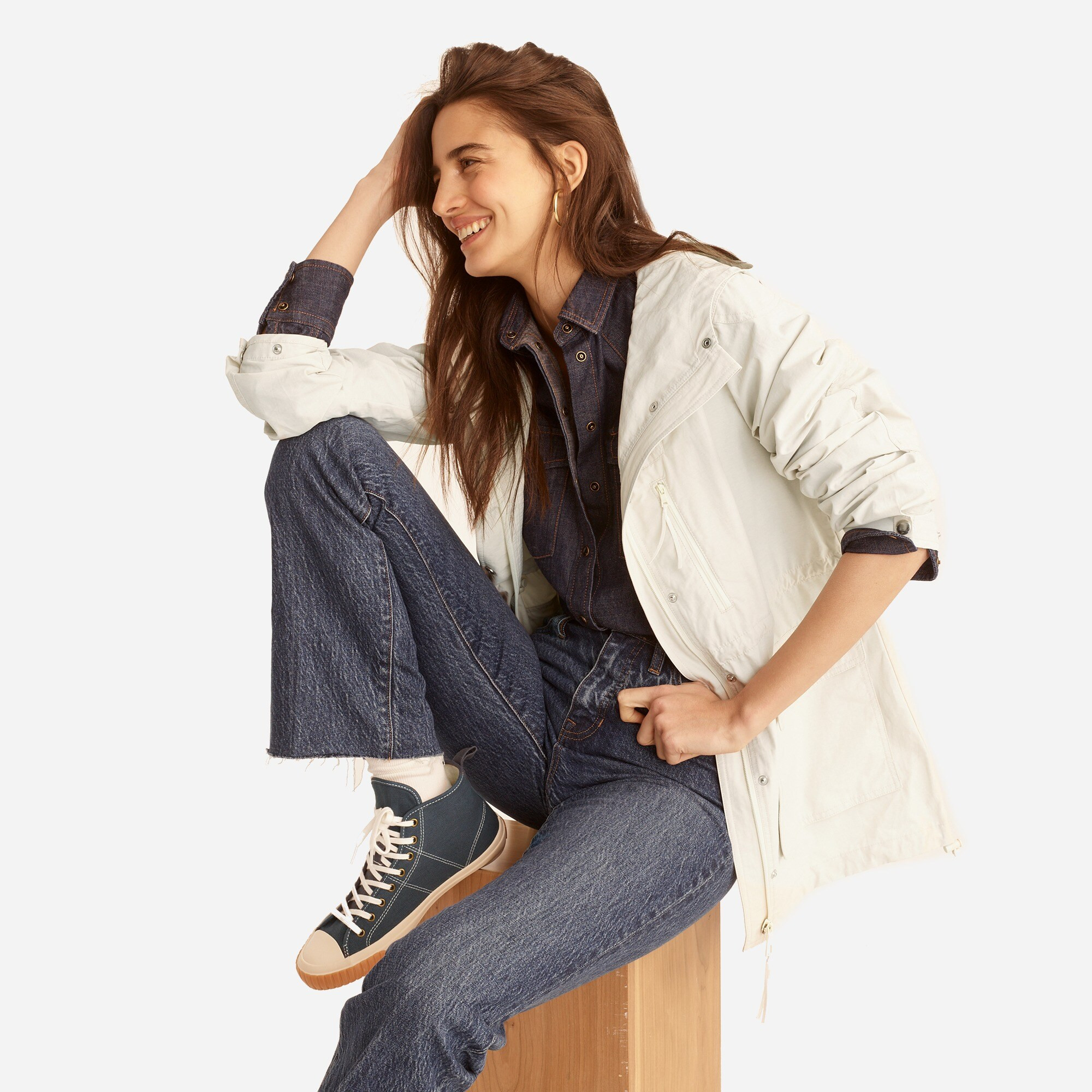 Relaxed perfect lightweight jacket | J. Crew US