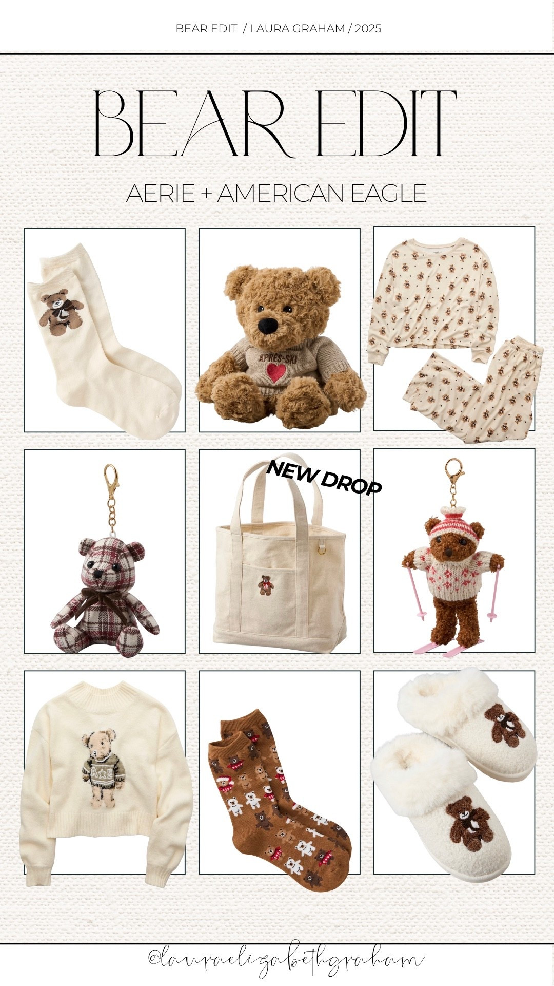 The cutest new drop from Arie & American Eagle! If you love teddy bears, this one is for you 🤩🧸 

#LTKselfcare #LTKFindsUnder50 #LTKGiftGuide
