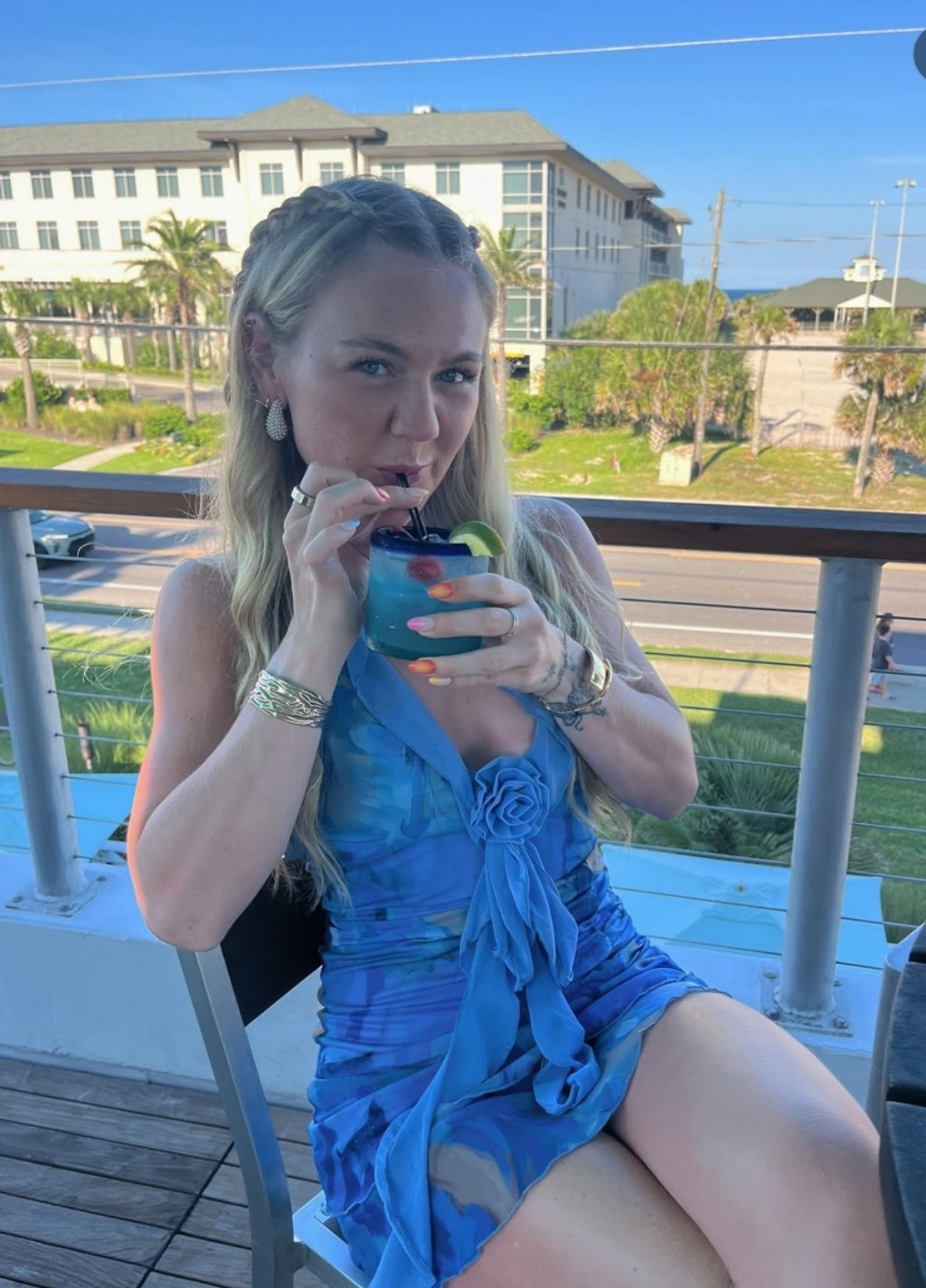 beach vacation outfit - wearing a size small in the dress from shein!

#LTKootd #LTKSeasonal #LTKPetite