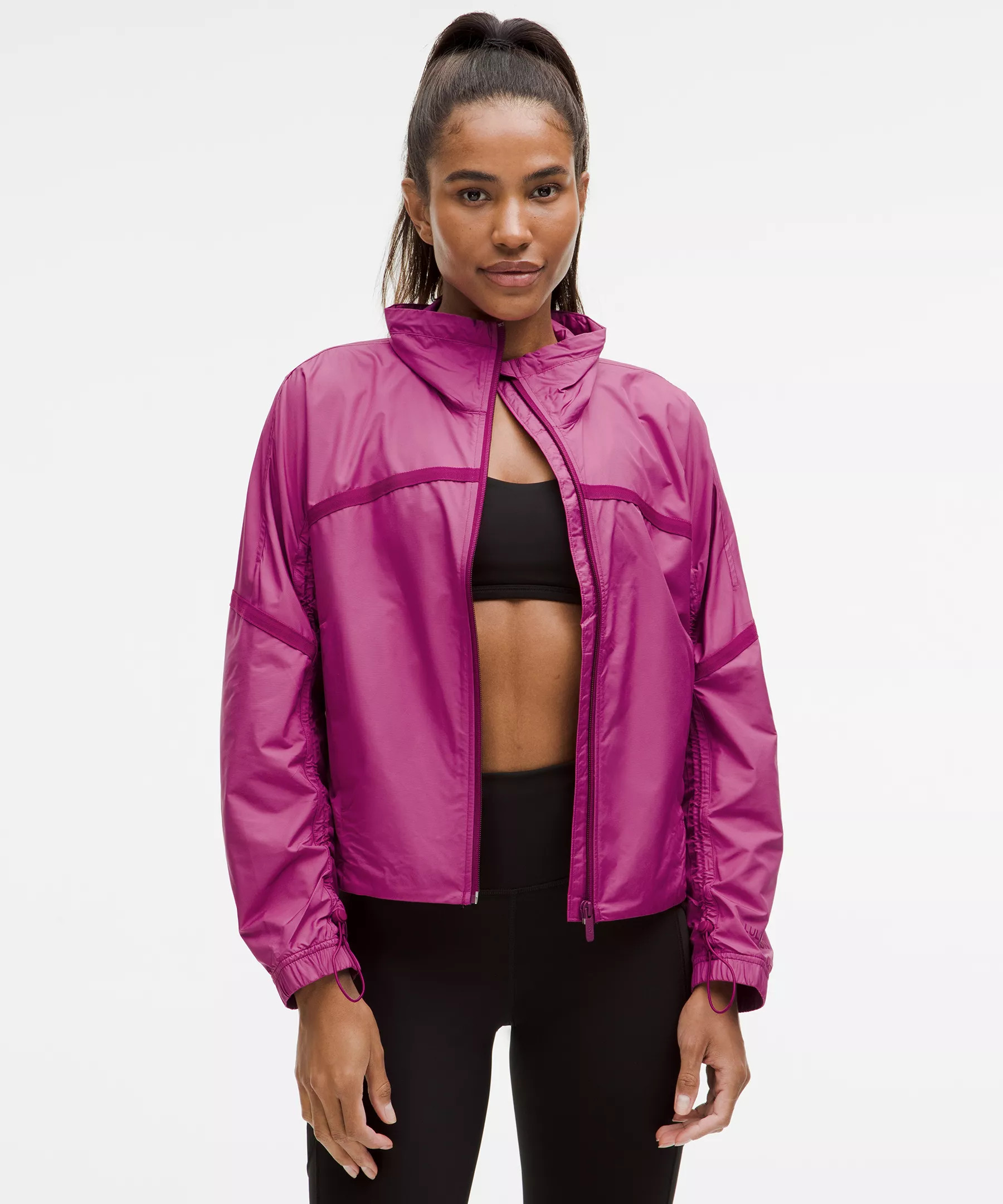 Lightweight Cropped Track Jacket | Women's Coats & Jackets | lululemon | Lululemon (US)