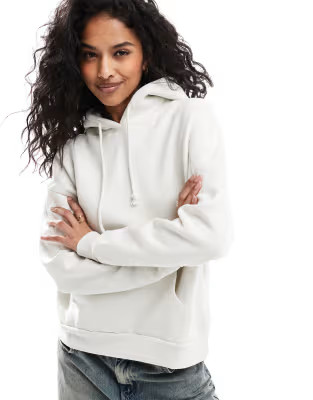 Pull&Bear oversized hoodie in off white | ASOS (Global)