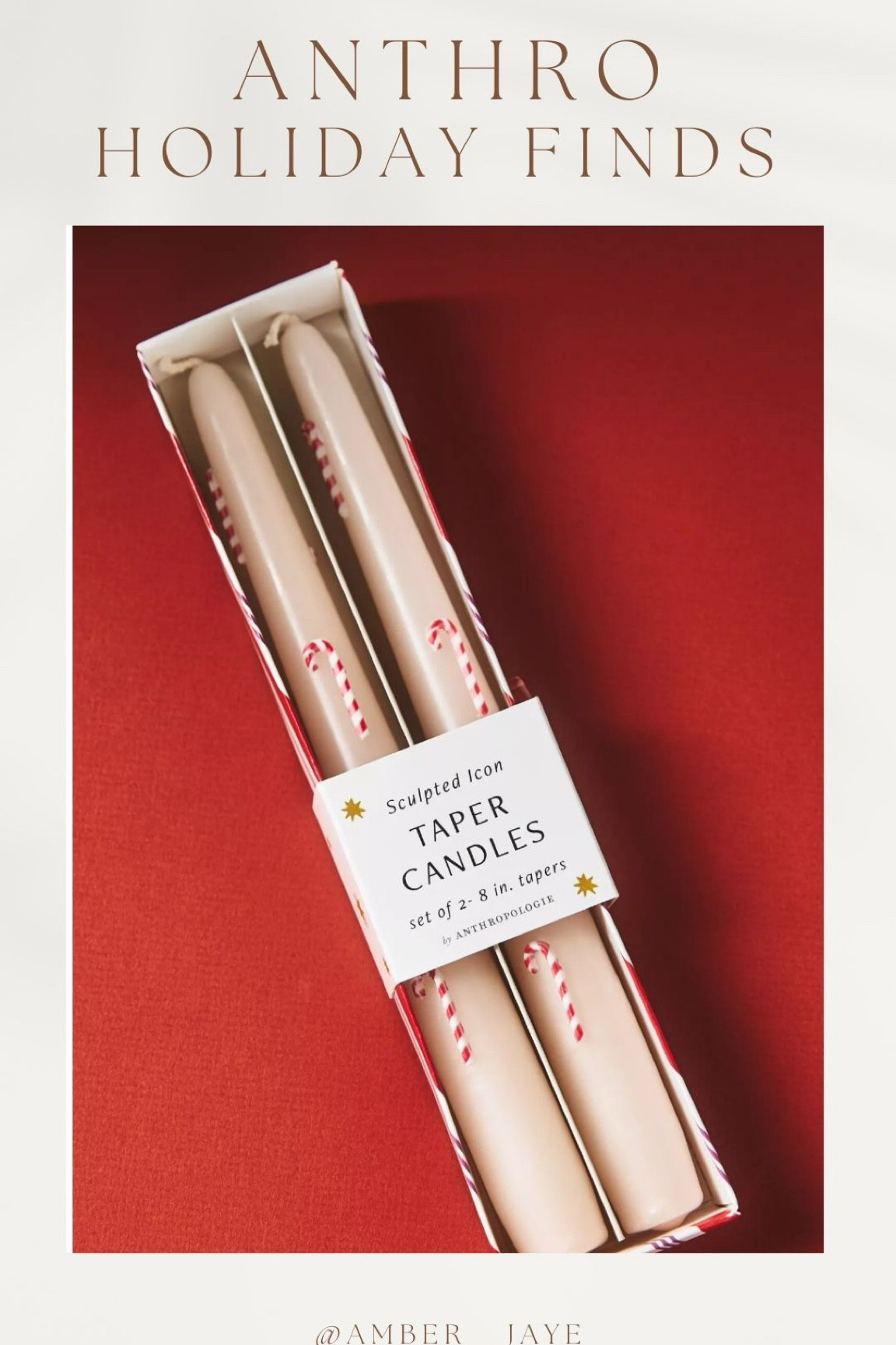 Anthropologie Holiday Finds ❄️ Gift Ideas 🎄 Taper Candles 



#LTKHome #LTKSeasonal #LTKFindsUnder50