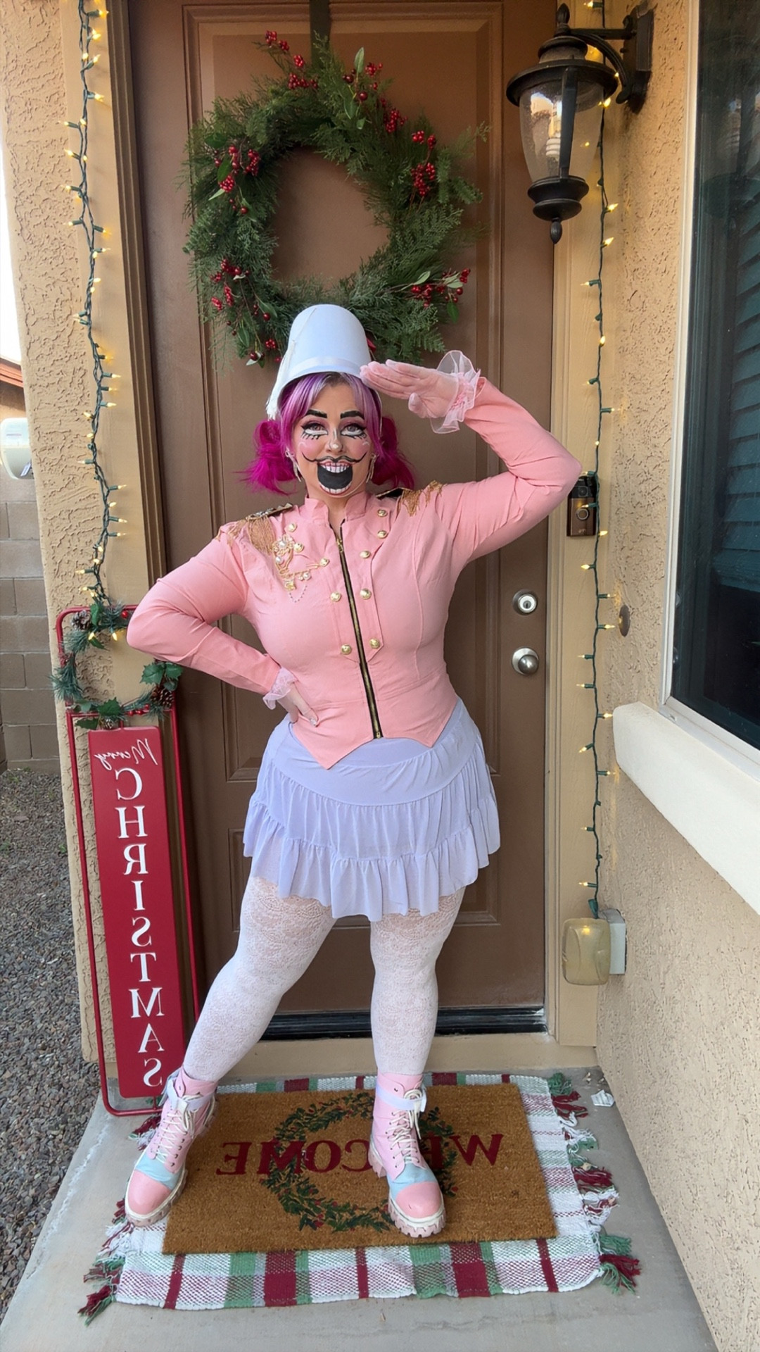 Nutcracker costume makeup cosplay 

#LTKBeauty #LTKSeasonal #LTKHoliday