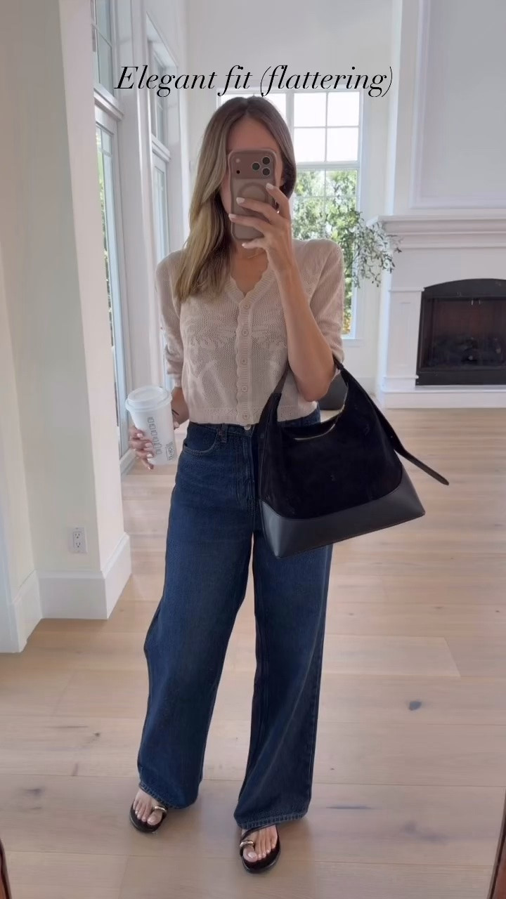 Elegant fit and flattering denim that I’m loving so much and using a lot! It runs true to size and I’m wearing size 27

#LTKU #LTKOver40 #LTKootd
