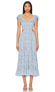 HEARTLOOM Kristi Dress in Sky from Revolve.com | Revolve Clothing (Global)