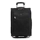 Travelpro Crew Expert-Softside Expandable Rollaboard Upright Luggage, Jet Black, Carry-On 21-Inch | Amazon (US)