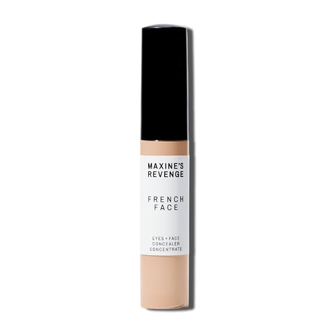 Maxine's Revenge FRENCH FACE CONCEALER | Hydrating & Blurring for Eyes + Face (Light Beige) | Amazon (US)