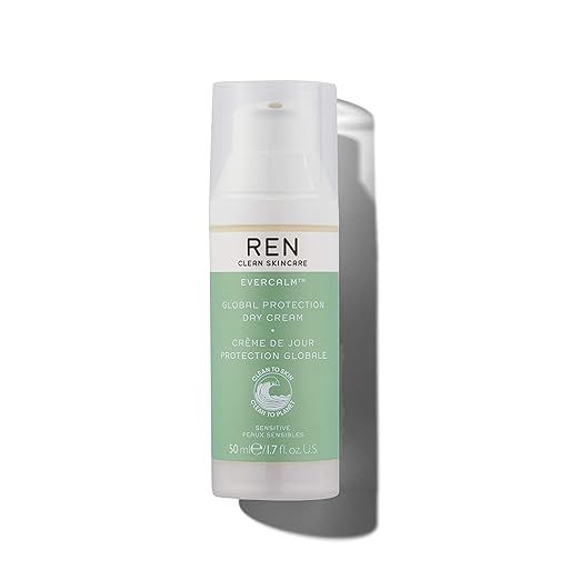 REN Clean Skincare Facial Moisturizer - Evercalm Global Protection Day Cream Proven to Calm Skin ... | Amazon (US)