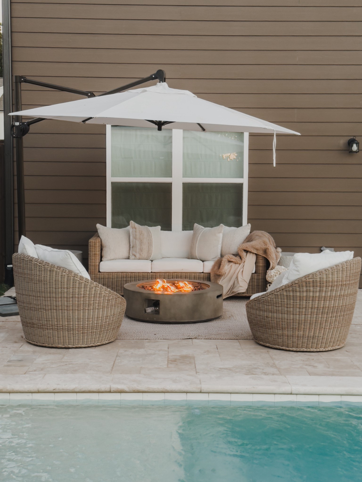 Our outdoor area is truly a family favorite.

We spend so much time out here, especially now that the weather is cooling off. These Wicker Outdoor Dining Side Chairs are incredibly well made — sturdy, comfortable, and the perfect blend of style and durability.

The Owensby Braided Tan Indoor/Outdoor Rug has held up so well outside, and I love that it gives the look and texture of jute without the maintenance. It adds so much warmth and makes the space feel cozy and collected.

We’ve created the perfect spot to unwind, entertain, and enjoy the season — also sharing other @Wayfair home favorites throughout our home.

#wayfair #wayfairpartner

#LTKSaleAlert #LTKSeasonal #LTKHome