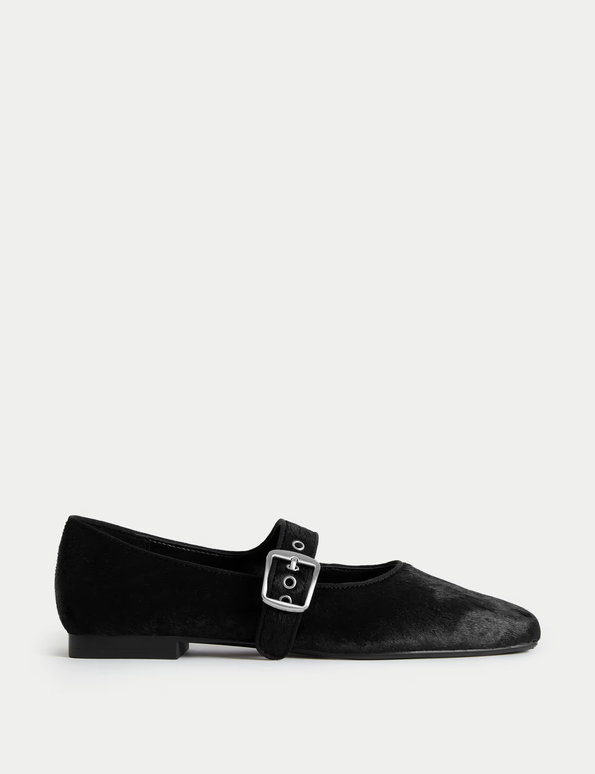 Leather Buckle Flat Ballet Pumps | Marks & Spencer (UK)