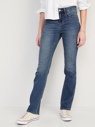 High-Waisted Kicker Boot-Cut Jeans For Women | Old Navy (US)