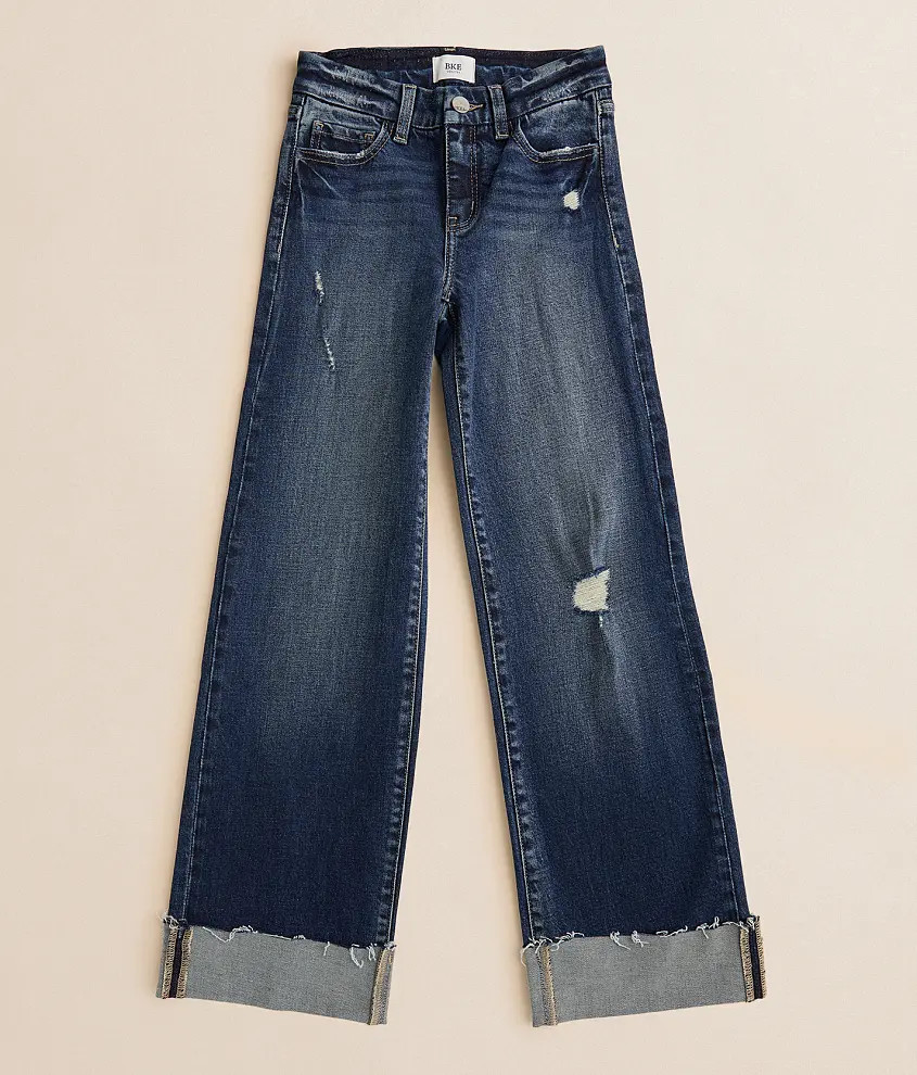 Girls - Mini Billie Wide Leg Stretch Jean | Buckle